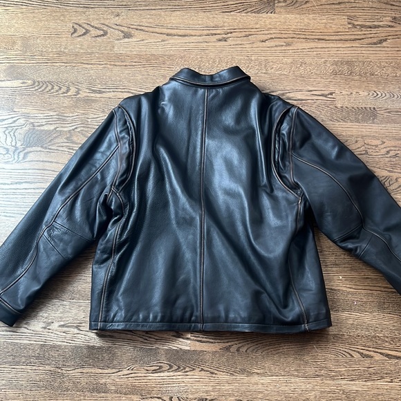 GNW Men’s Leather Jacket - Picture 2 of 5